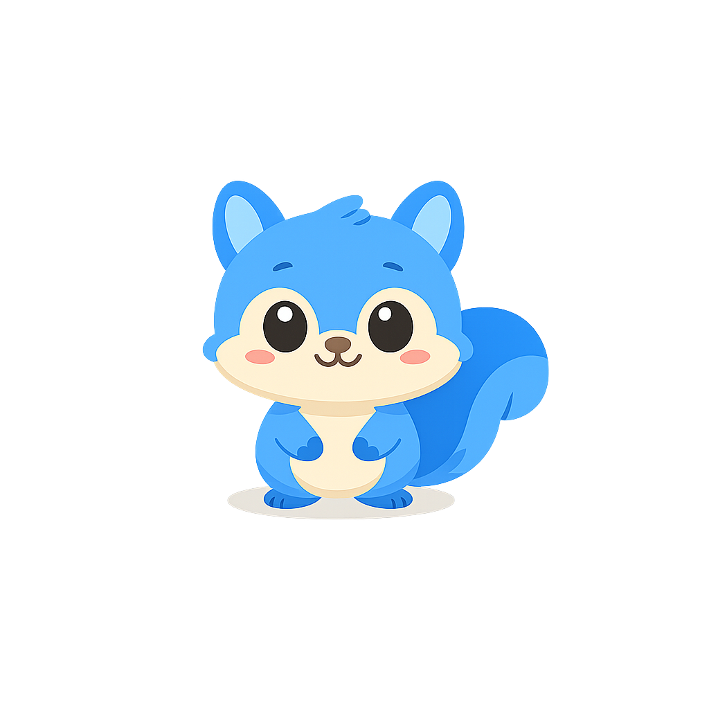 blue squirrel